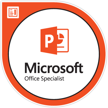 MOS PowerPoint Badge